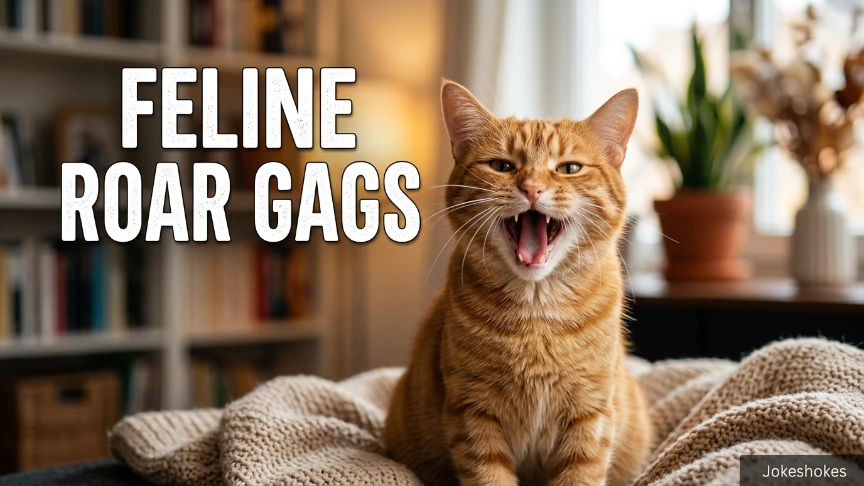 Feline Roar Gags
