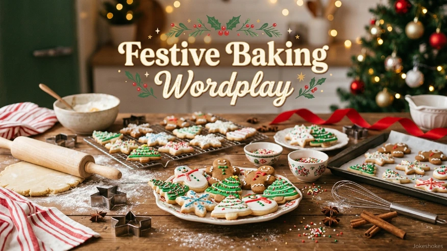 Festive Baking Wordplay