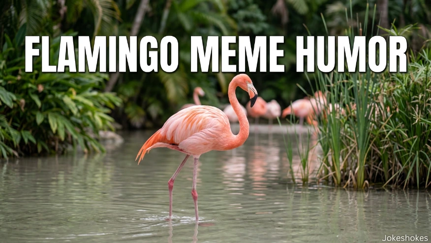 Flamingo Meme Humor