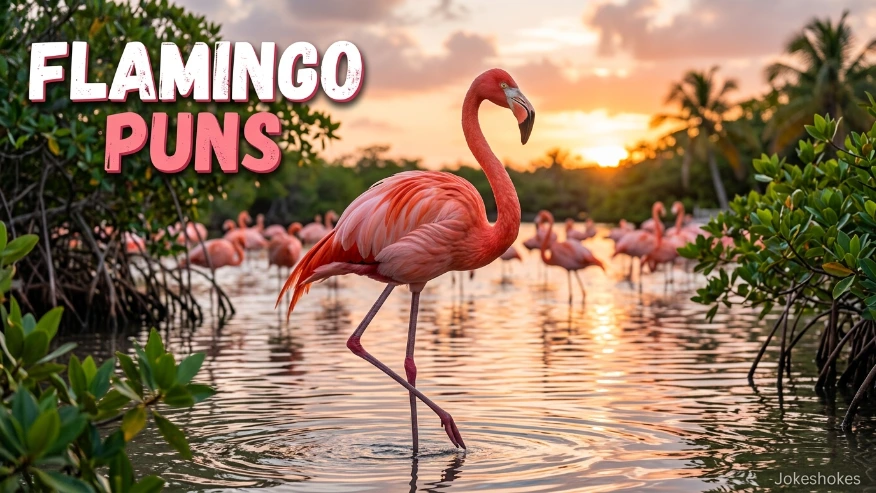 Flamingo Puns