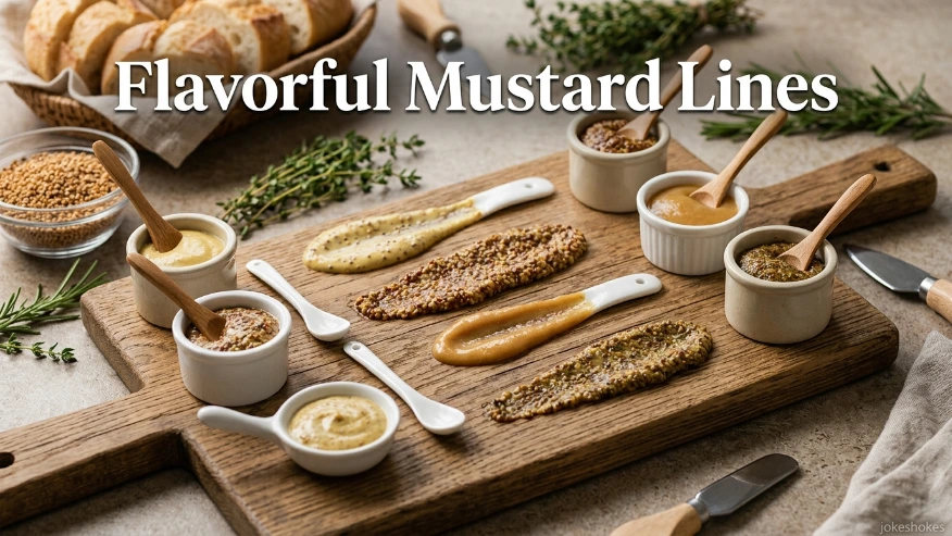 Flavorful Mustard Lines
