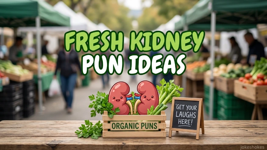 Fresh Kidney Pun Ideas