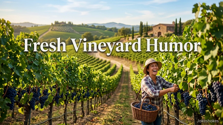Fresh Vineyard Humor