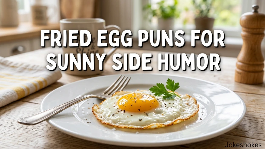 Fried Egg Puns for Sunny Side Humor