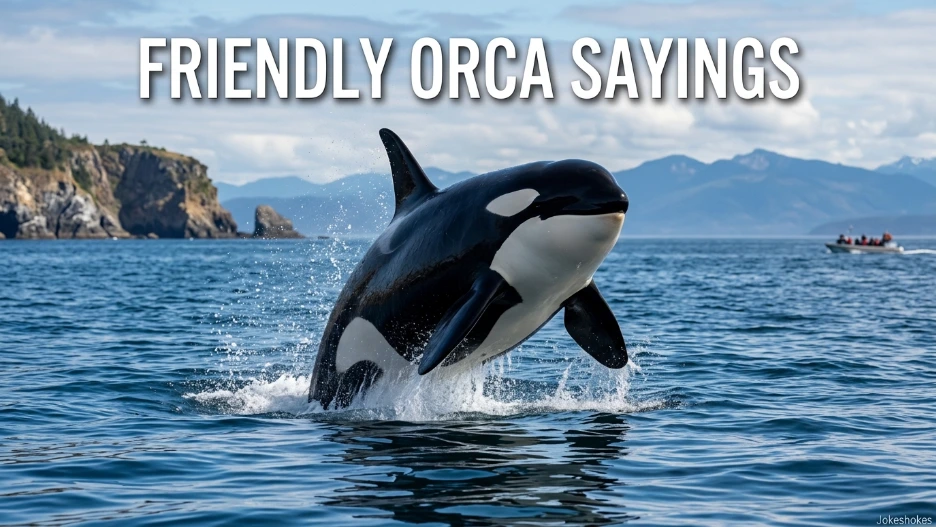 Friendly Orca Sayings