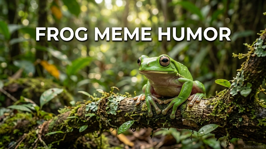 Frog Meme Humor