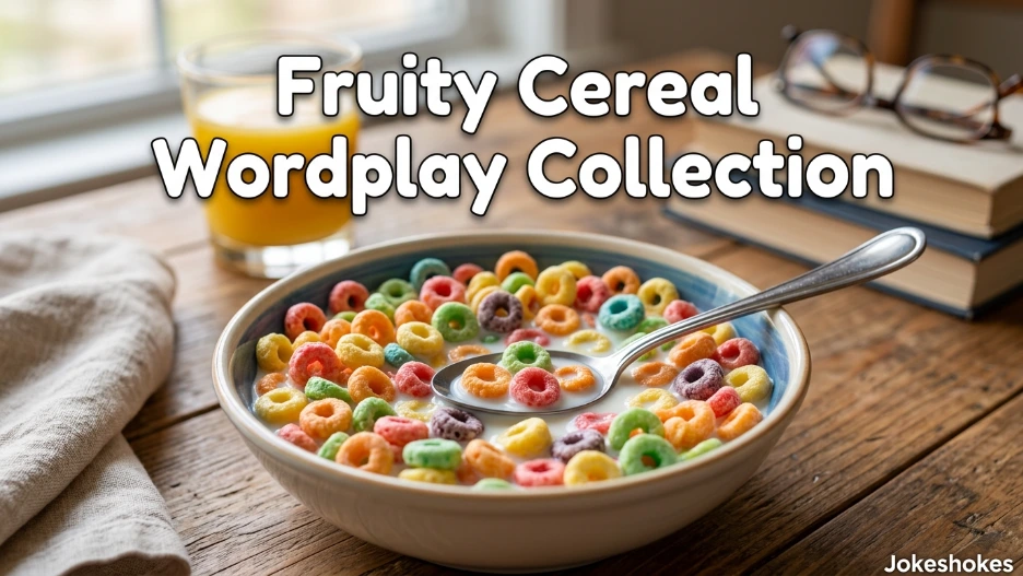 Fruity Cereal Wordplay Collection
