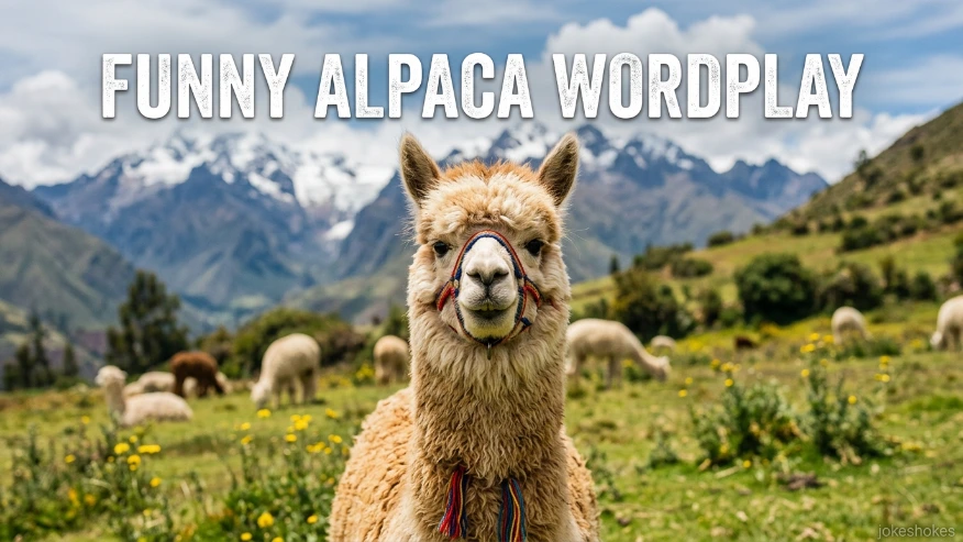 Funny Alpaca Wordplay