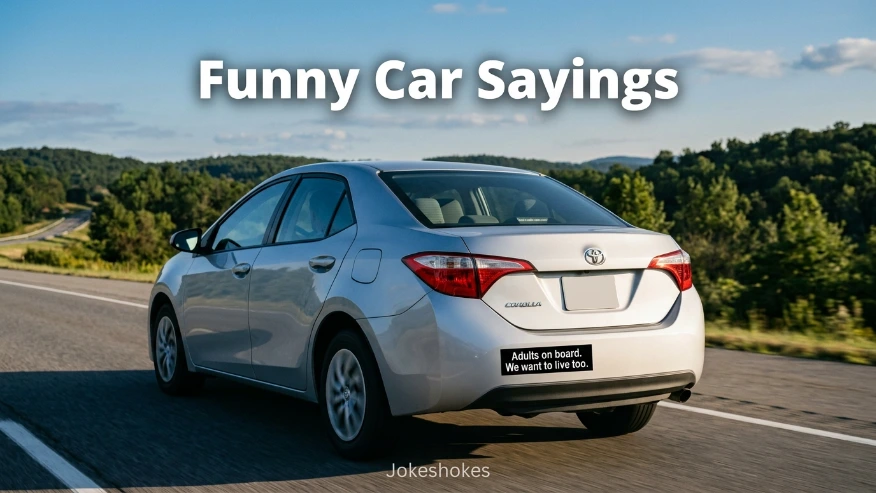 Funny Car Sayings