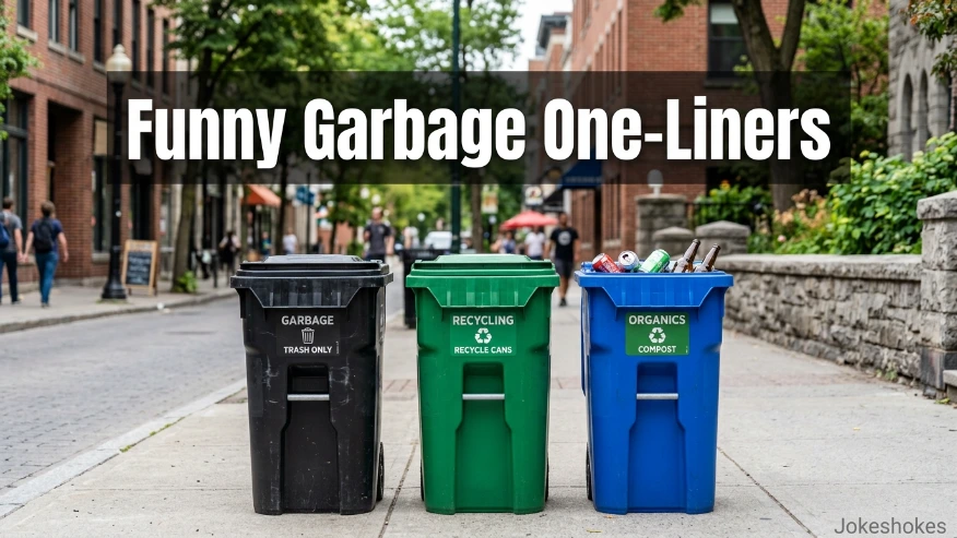 Funny Garbage One-Liners