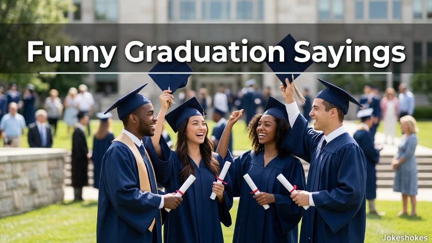 Funny Graduation Sayings
