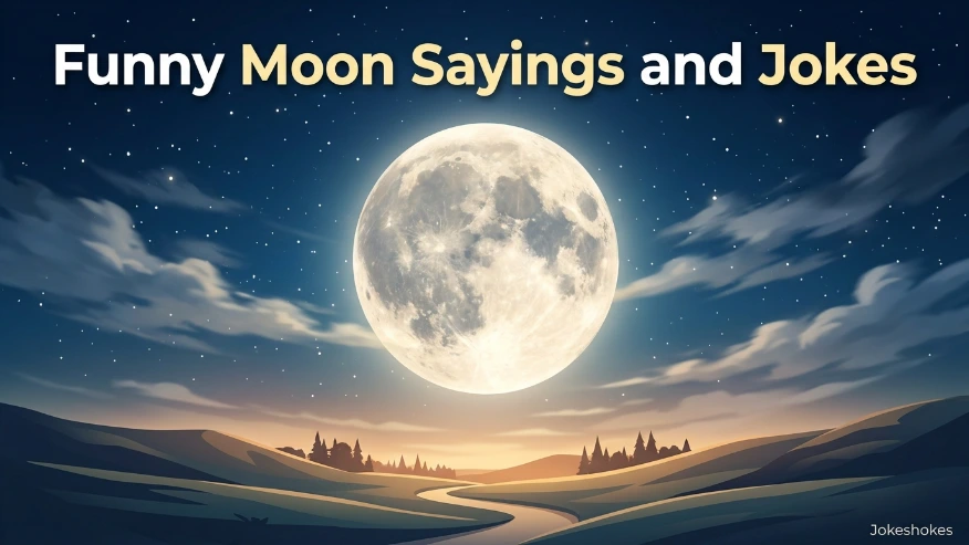 Funny Moon Sayings and Jokes