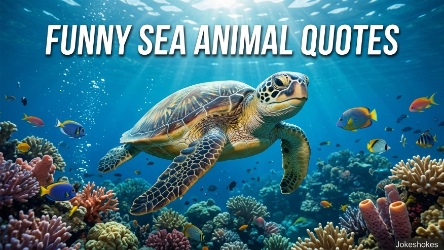 Funny Sea Animal Quotes