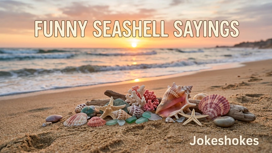 Funny Seashell Sayings