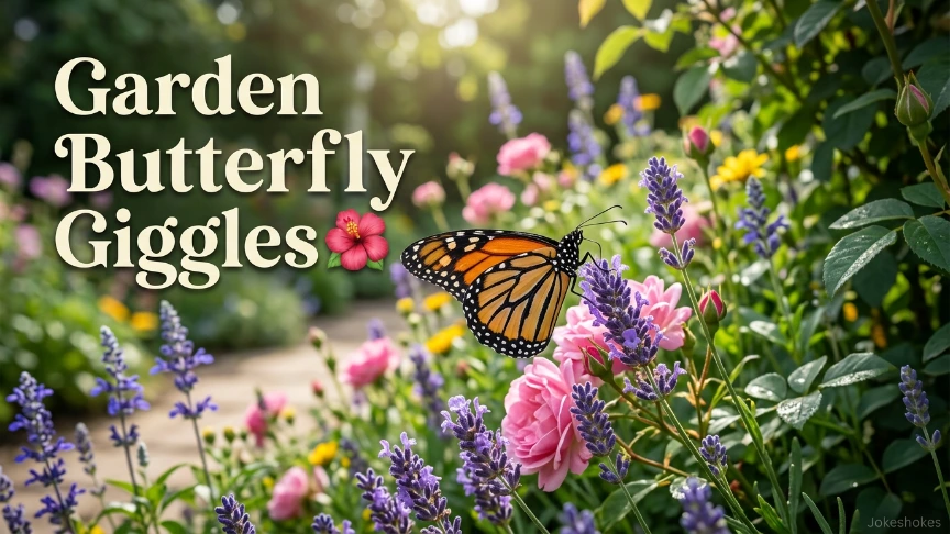 Garden Butterfly Giggles ๐บ