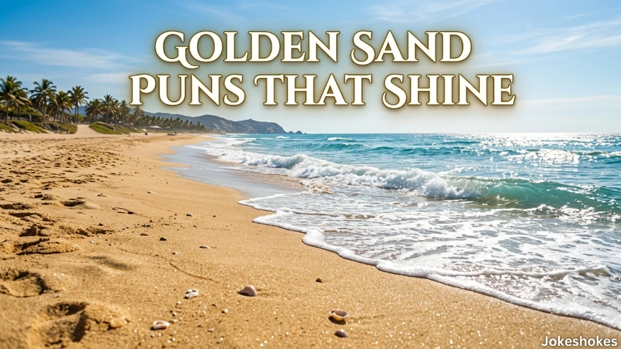 Golden Sand Puns That Shine