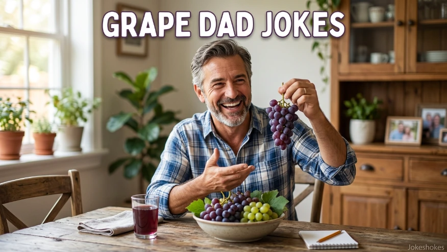 Grape Dad Jokes