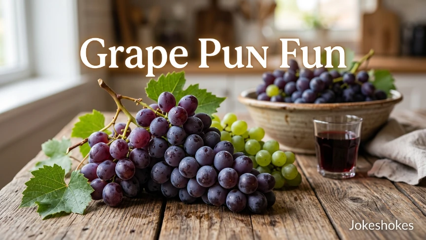 Grape Pun Fun