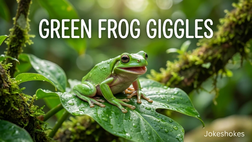 Green Frog Giggles