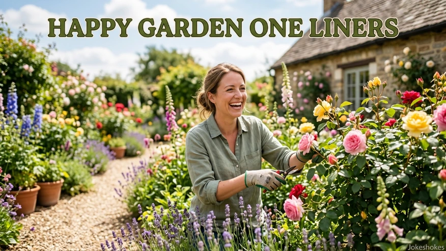 Happy Garden One Liners