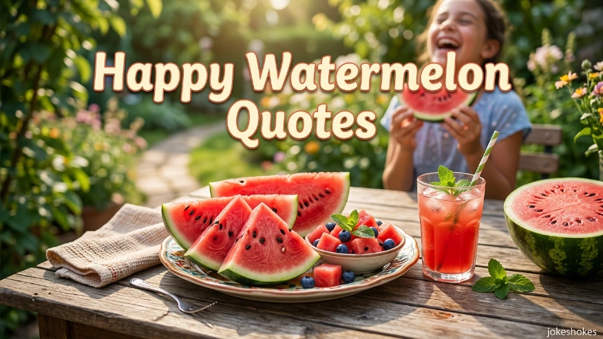 Happy Watermelon Quotes