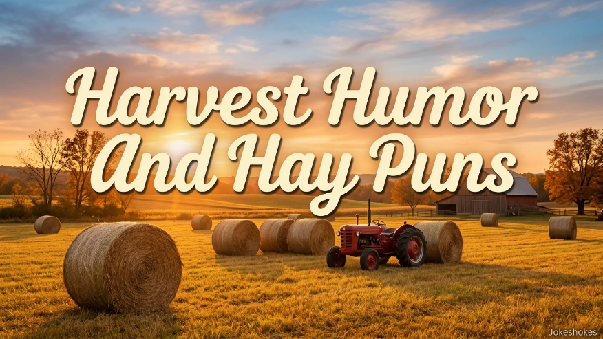 Harvest Humor And Hay Puns
