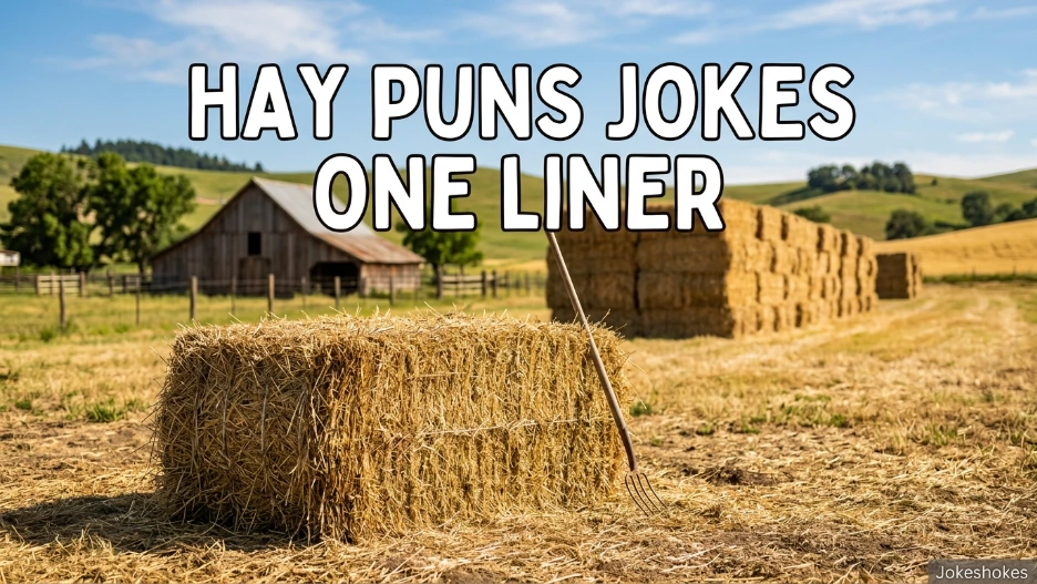 Hay Puns Jokes One Liner