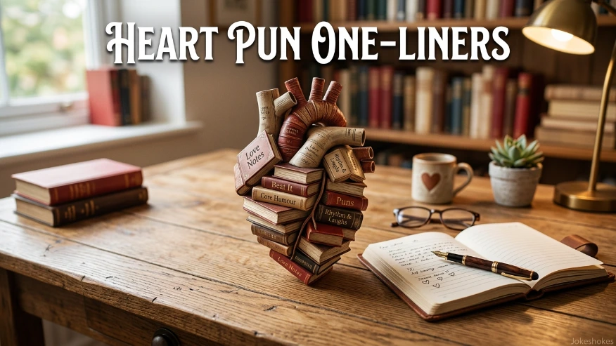 Heart pun one-liners