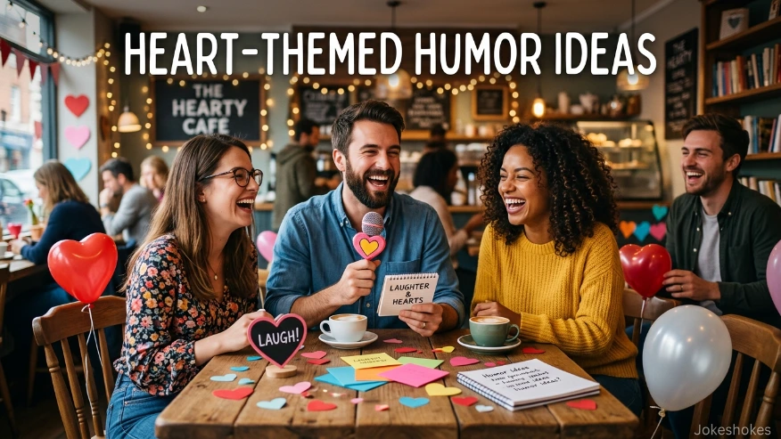 Heart-themed humor ideas