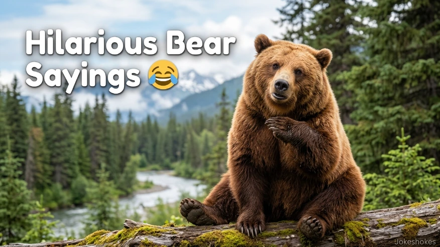Hilarious Bear Sayings ๐