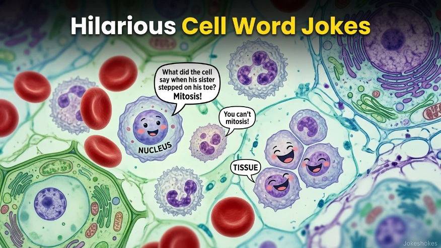 Hilarious Cell Word Jokes