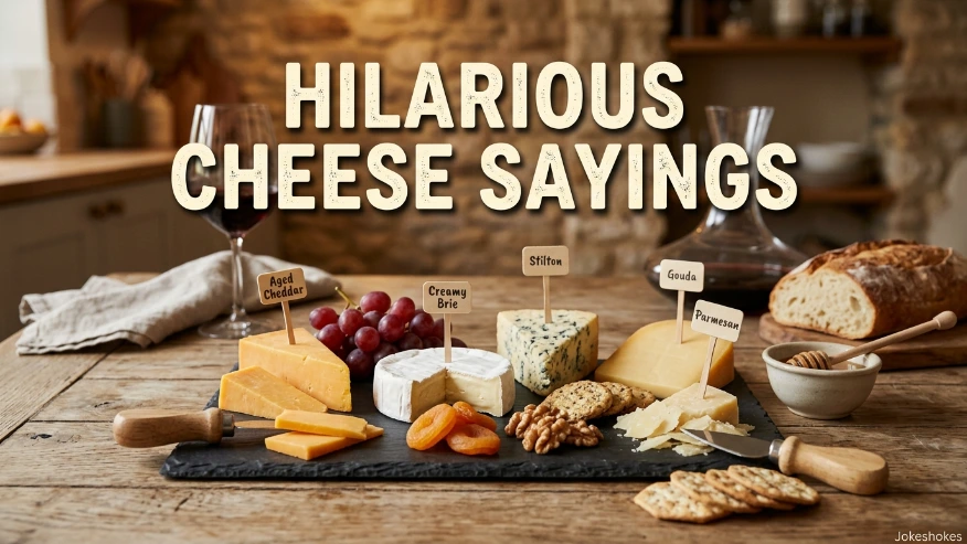 Hilarious Cheese Sayings