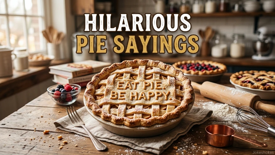 Hilarious Pie Sayings
