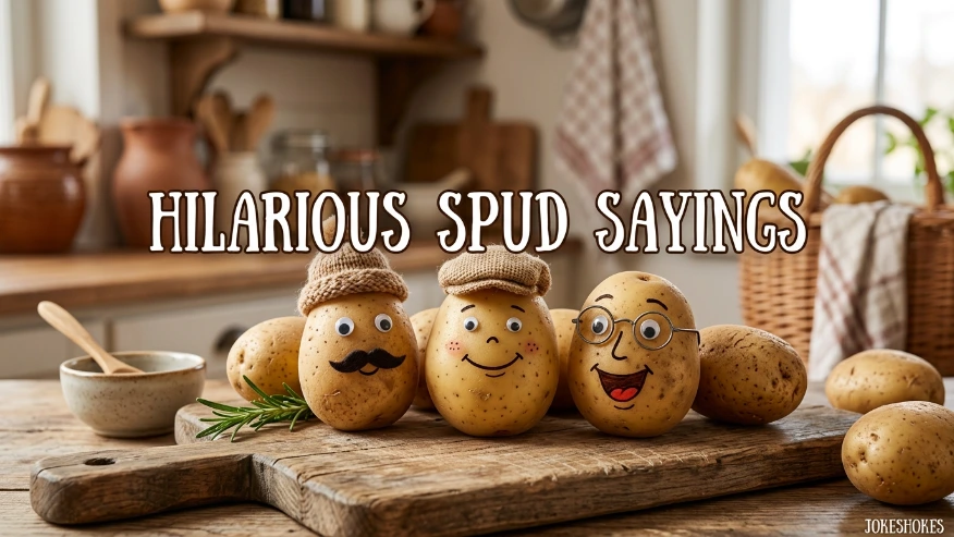Hilarious Spud Sayings