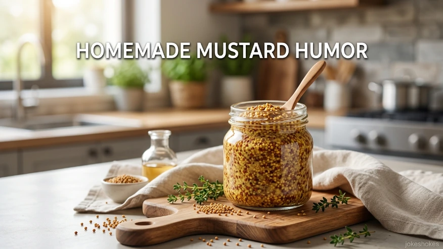 Homemade Mustard Humor