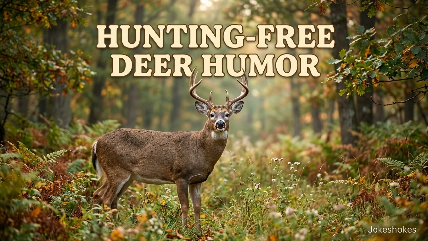 Hunting-Free Deer Humor