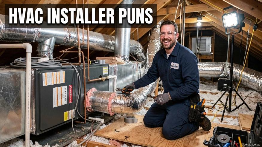 HVAC Installer Puns
