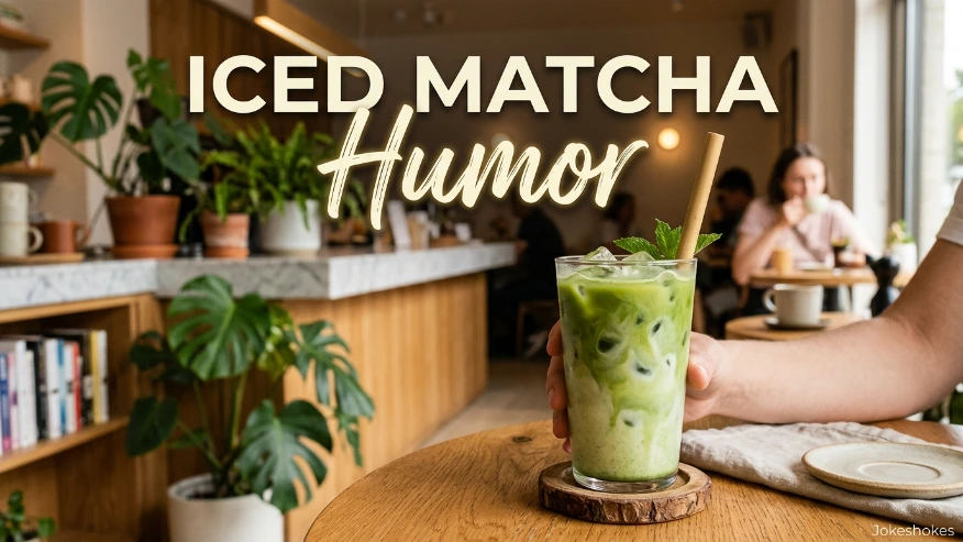 Iced Matcha Humor