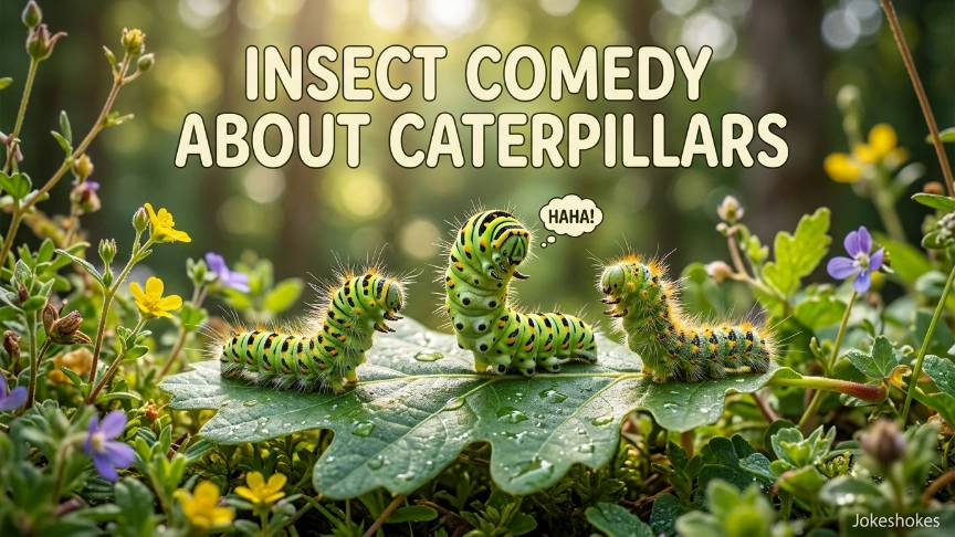 Insect Comedy About Caterpillars