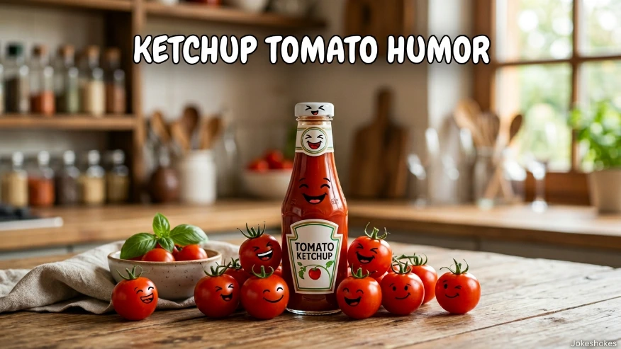 Ketchup Tomato Humor