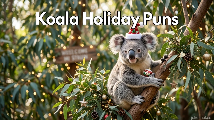 Koala Holiday Puns