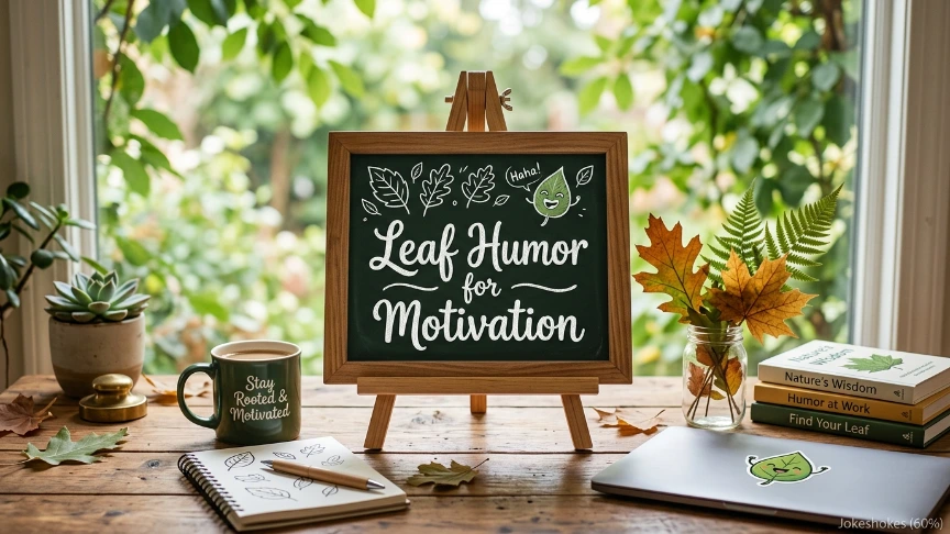 Leaf Humor for Motivation
