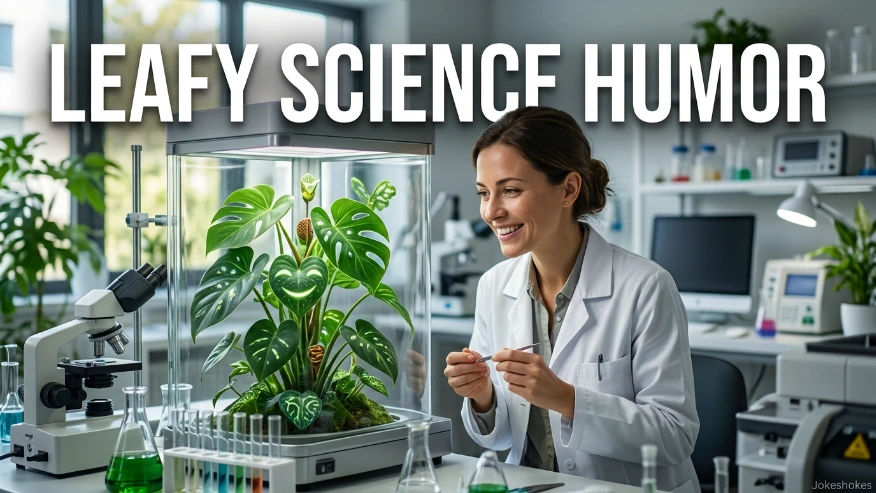 Leafy Science Humor