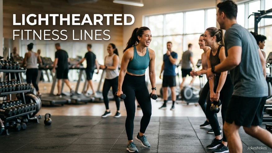 Lighthearted Fitness Lines