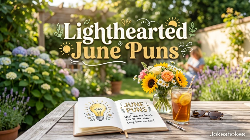 Lighthearted June Puns