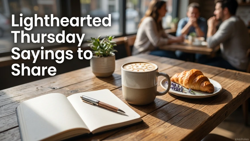 Lighthearted Thursday Sayings to Share