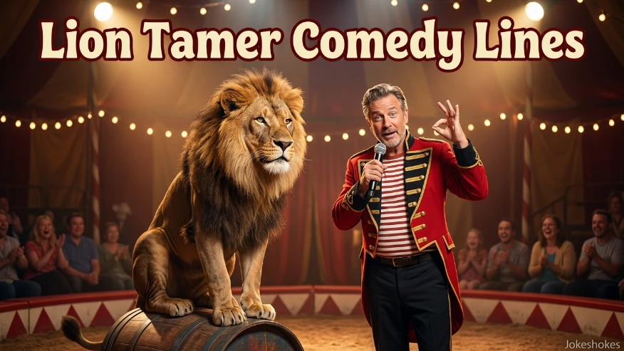 Lion Tamer Comedy Lines