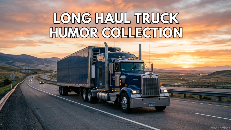Long Haul Truck Humor Collection