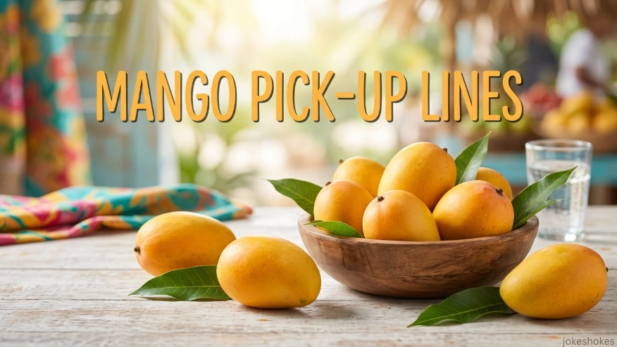 Mango Pick-Up Lines