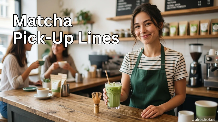 Matcha Pick-Up Lines